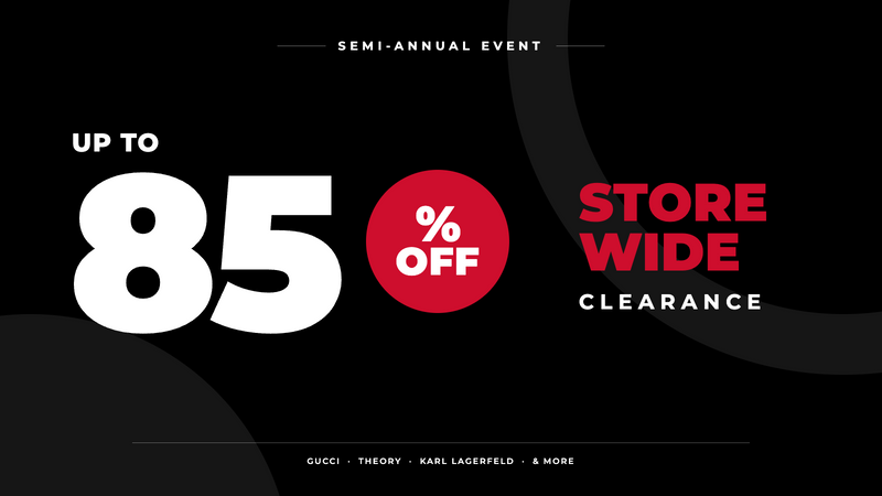 Semi Annual Clearance at Century 21 NYC: Up to 85% Off Storewide
