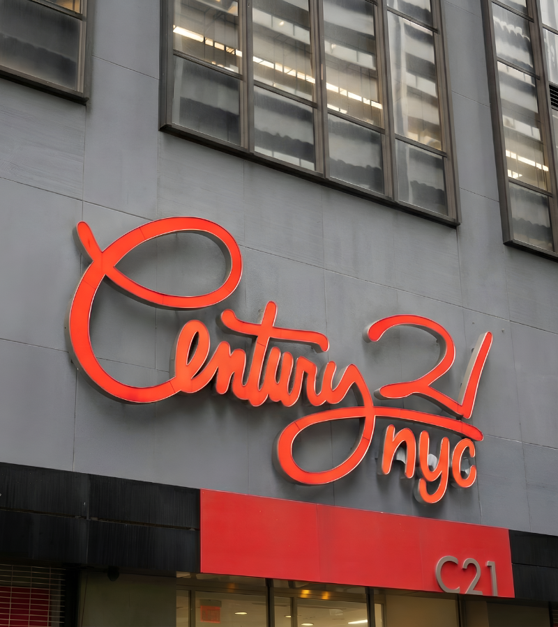 Century 21 NYC flagship store at 22 Cortlandt Street