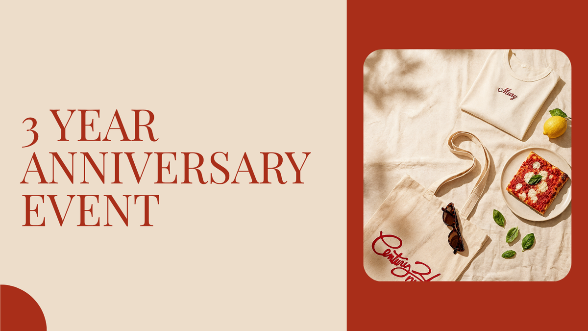 Century 21 NYC Anniversary Day — Free Totes, Free Embroidery & Eataly Pizza, Saturday May 16