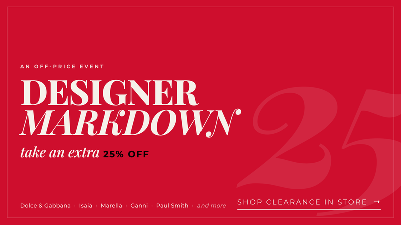 Designer Markdowns at Century 21 NYC: Take an Extra 25% Off