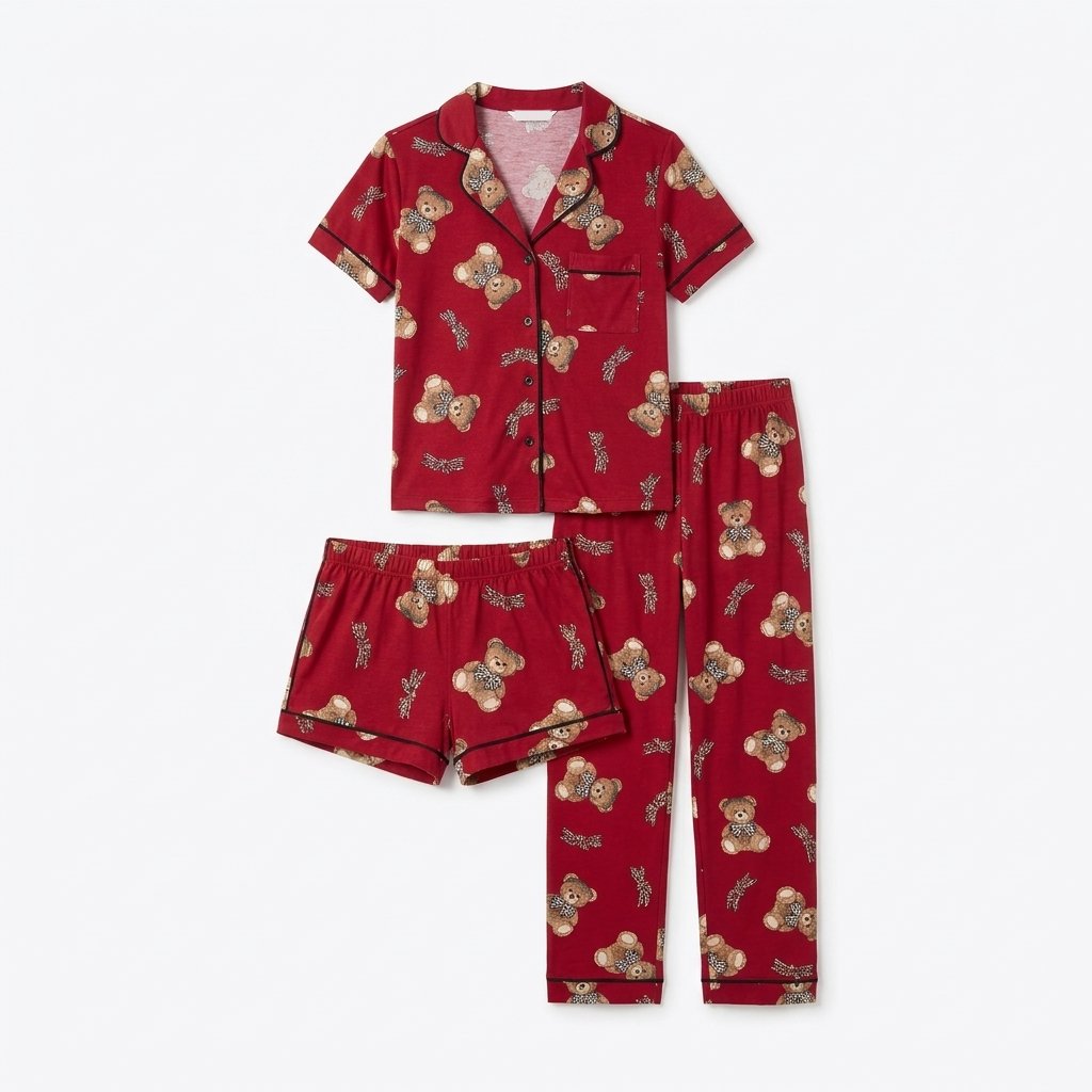 Aeropostale Teddy Pajama Set