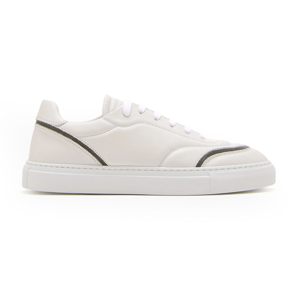 Brunello Cucinelli Women's Leather Sneakers
