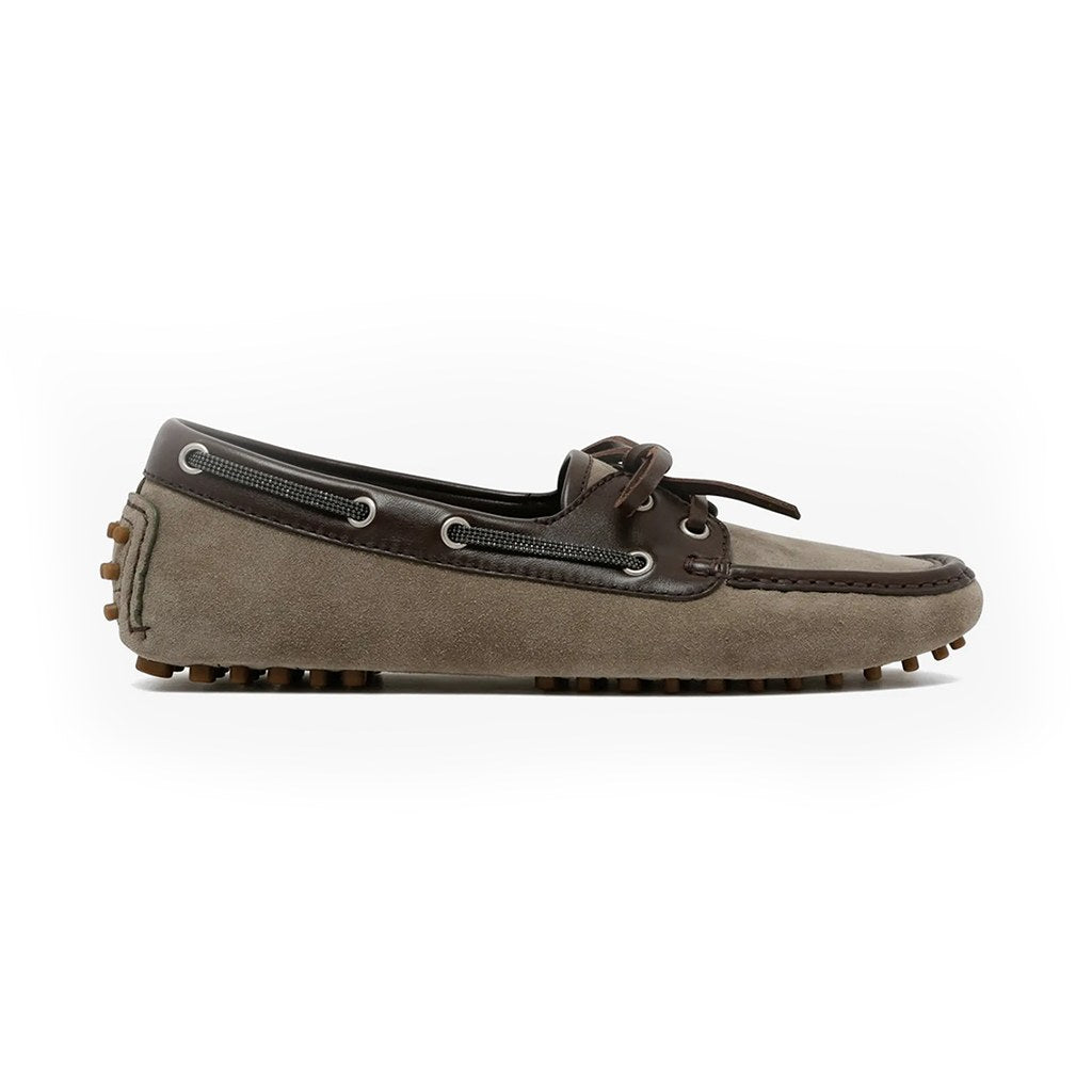 Brunello Cucinelli Women's Suede Boat Shoes
