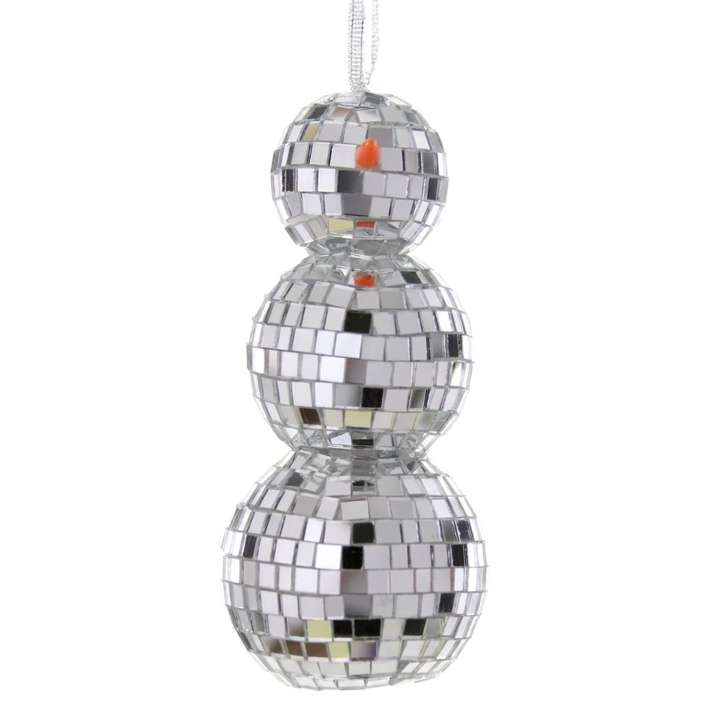Cody Foster Disco Snowman Ornament