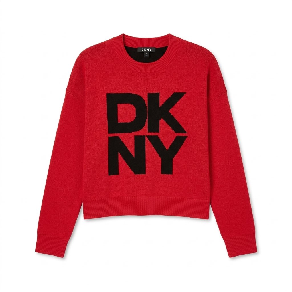 DKNY Logo Crewneck Sweater