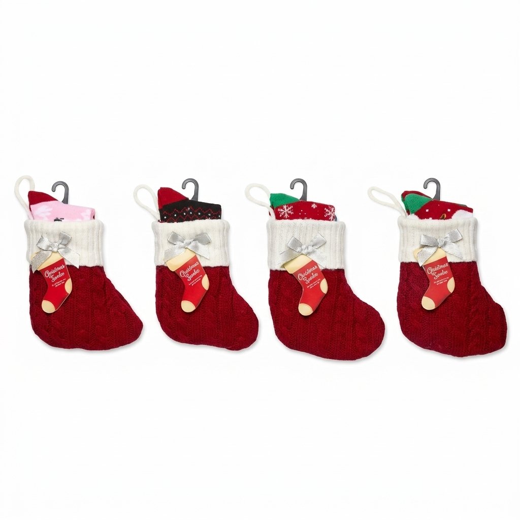 Holiday Stocking Sock Sets