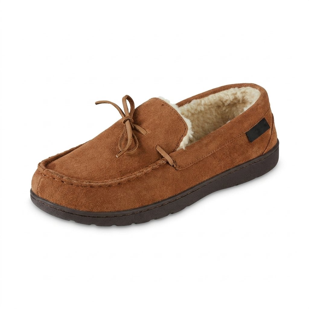 Isotoner Men's Moccasin Slipper