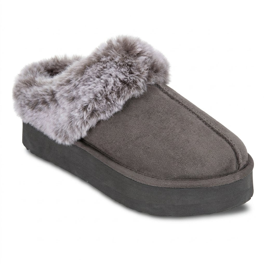 Jessica Simpson Faux Fur Slipper