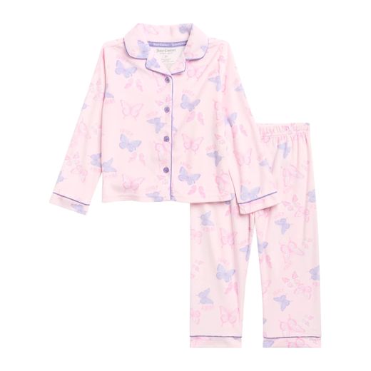 Juicy Couture Girls Butterfly Pajama Set