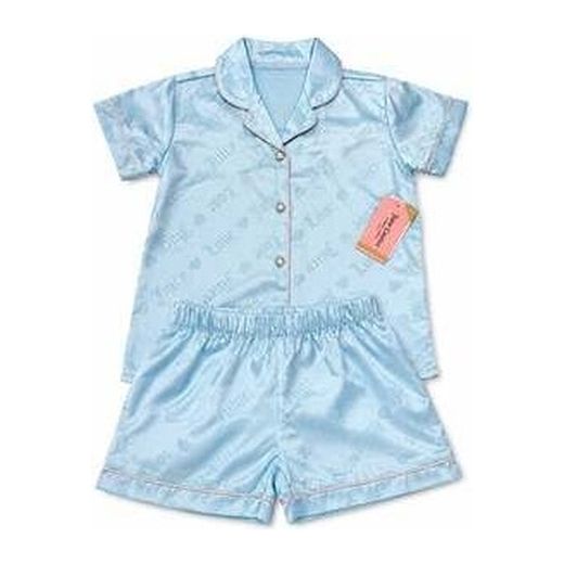 Juicy Couture Girls Satin Pajama Set