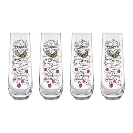 Kate Spade Make Merry Stemless Flutes