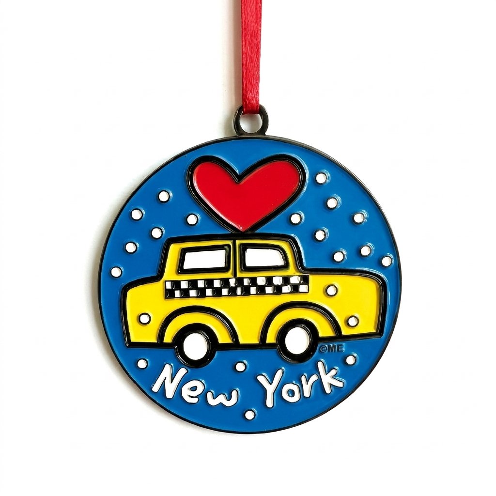 Mary Elis New York Taxi Ornament