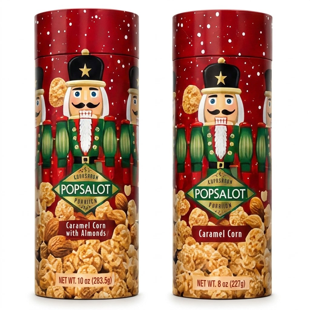 Popsalot Nutcracker Popcorn Tin