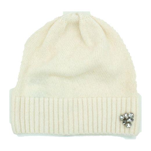 Portolano Cashmere Hat with Gems