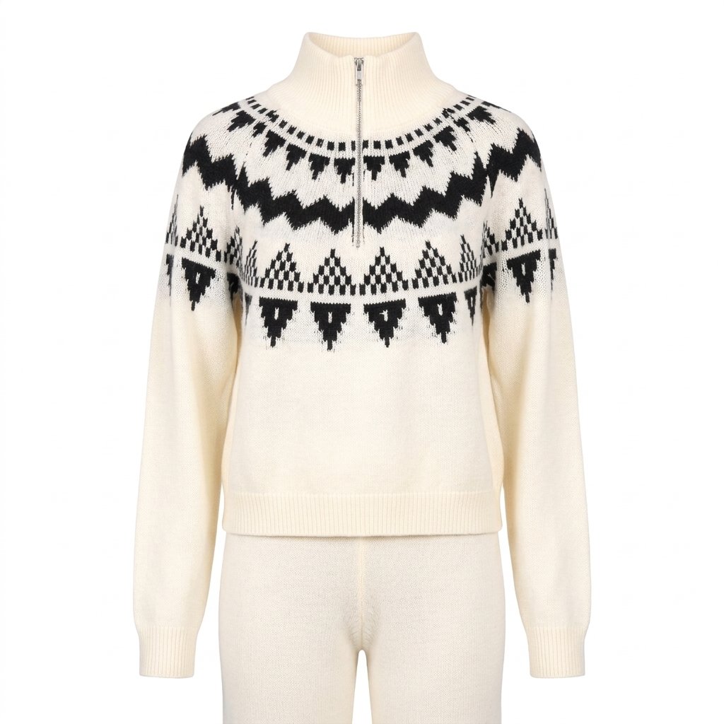 Vintage Havana Fair Isle Lounge Set